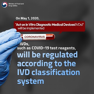 Implementation of the Act on In Vitro Diagnostic Medical Devices (IVDs)