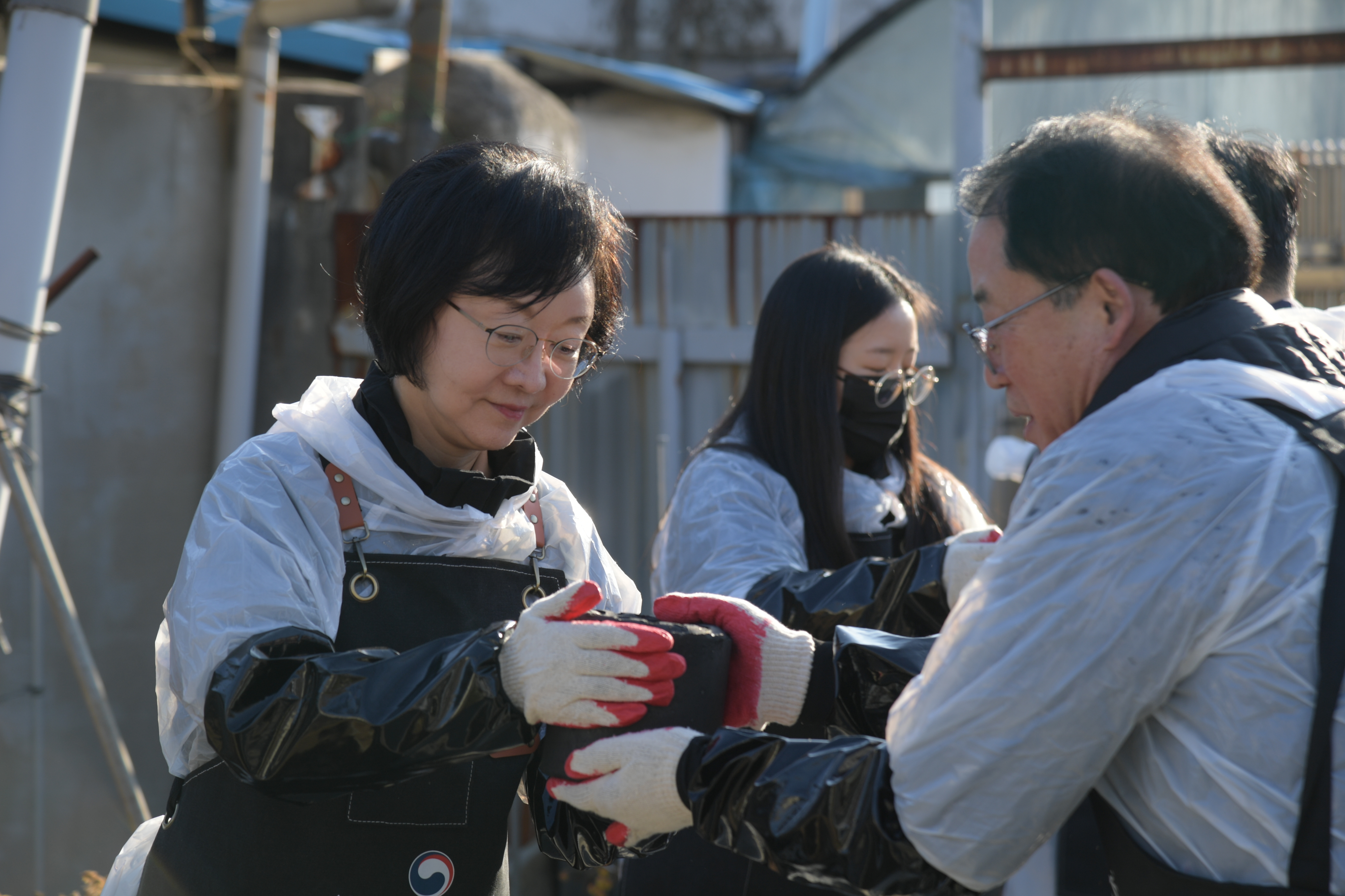 사랑의 연탄배달 자원봉사