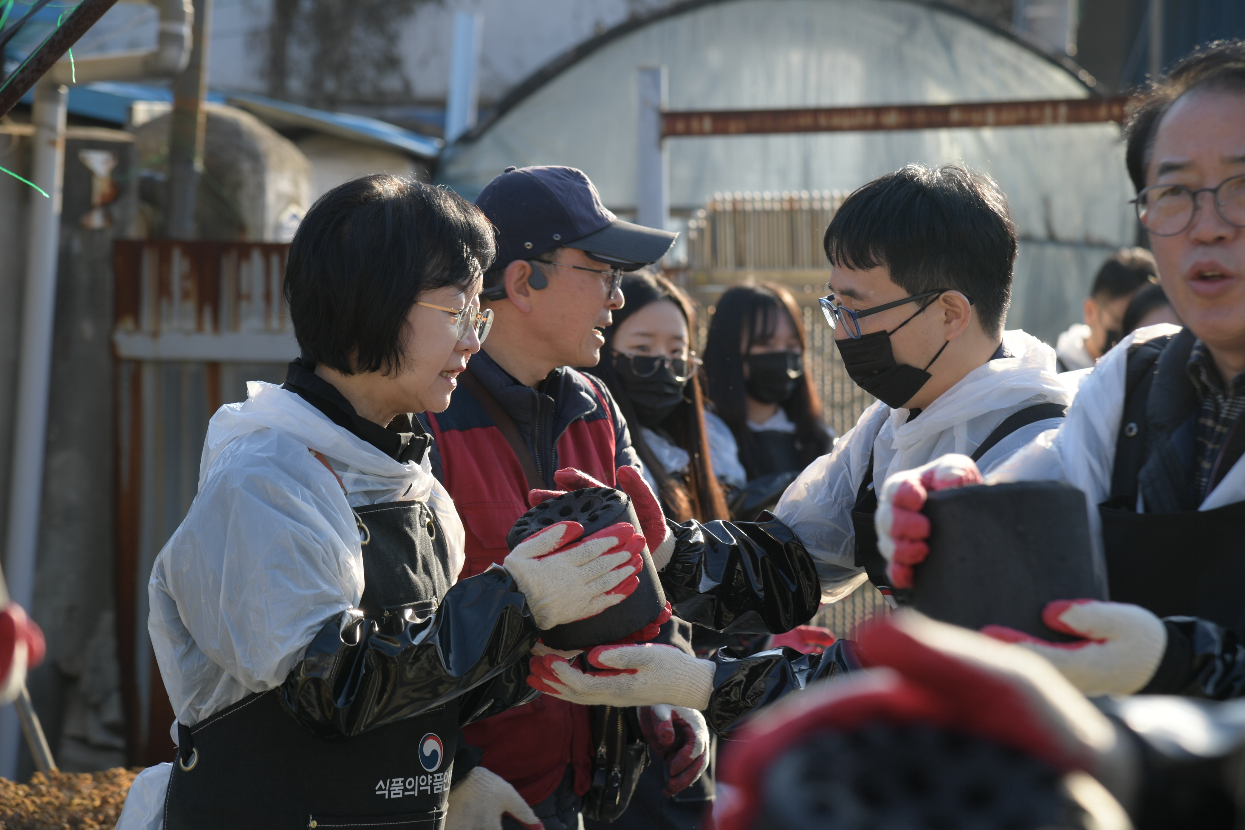 사랑의 연탄배달 자원봉사