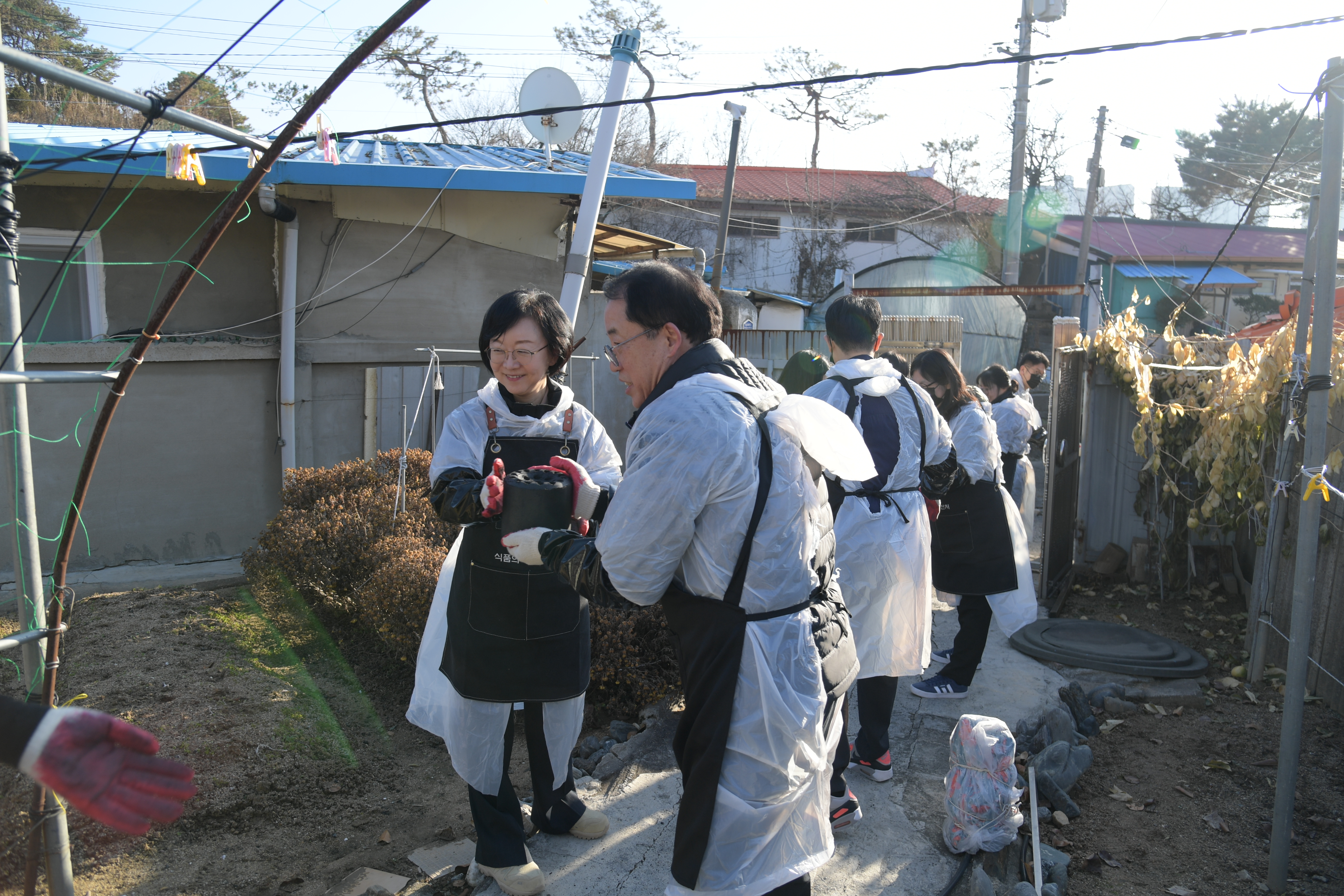 사랑의 연탄배달 자원봉사