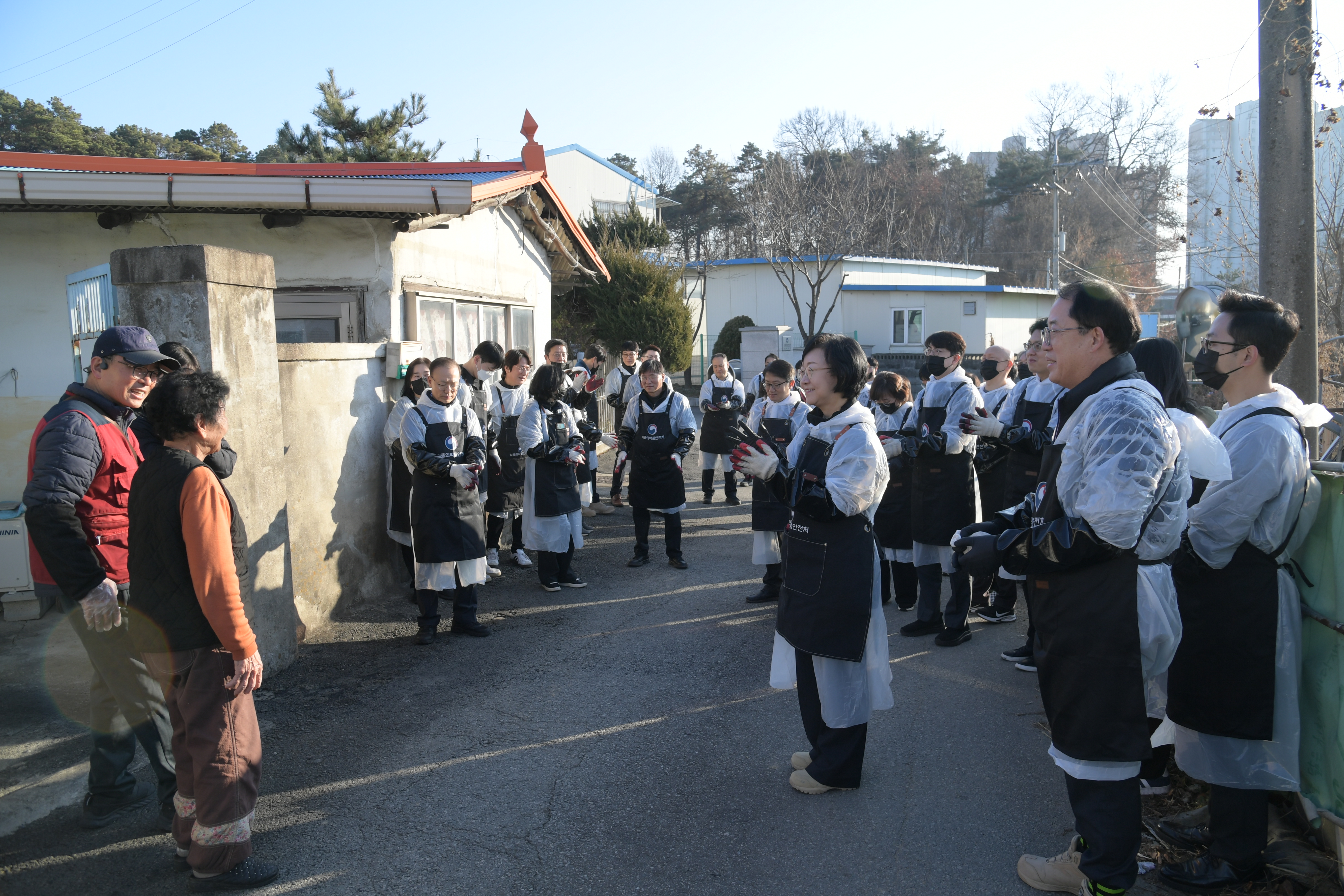 사랑의 연탄배달 자원봉사