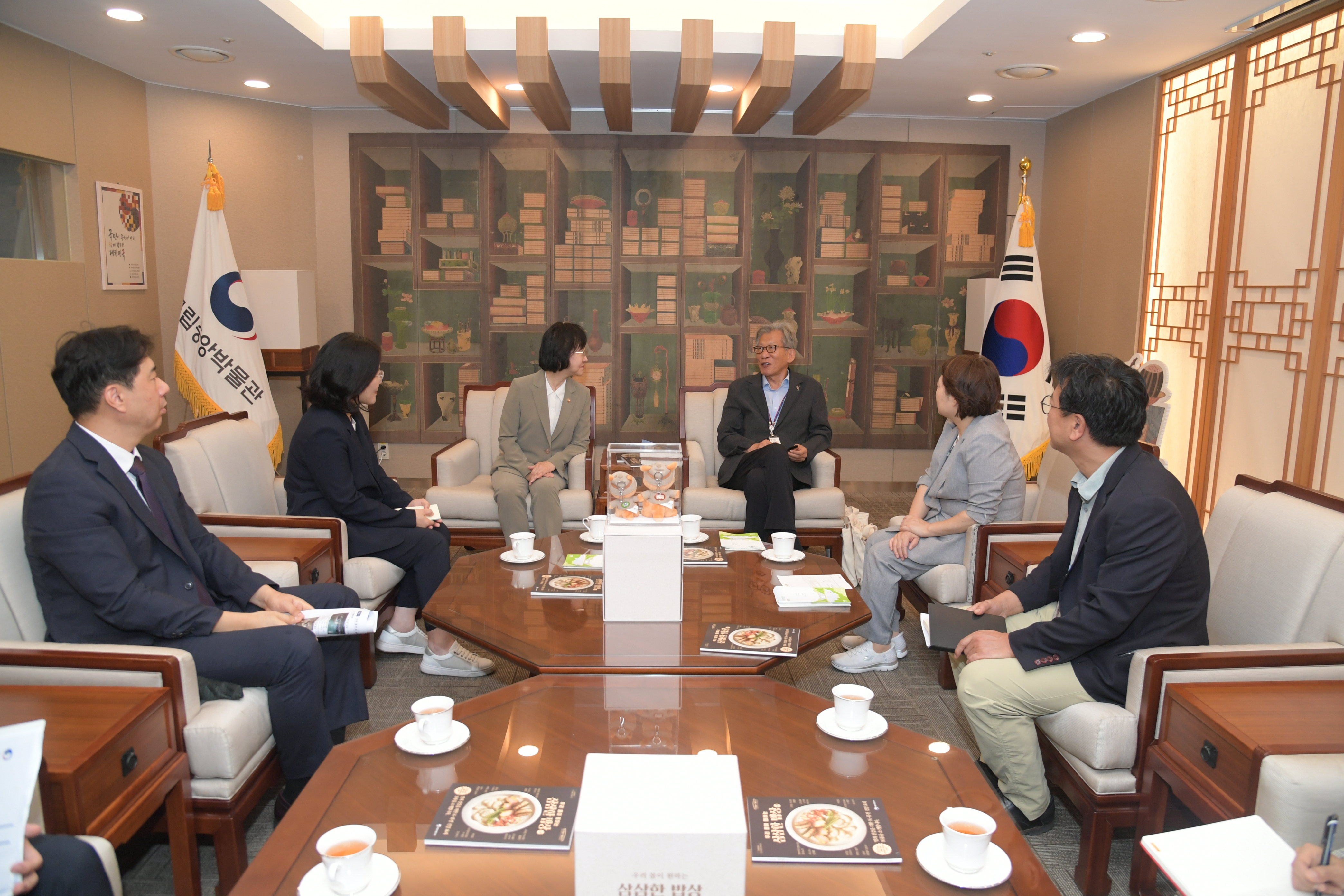 국립중앙박물관 '삼삼한 밥상' 건강 식생활 홍보