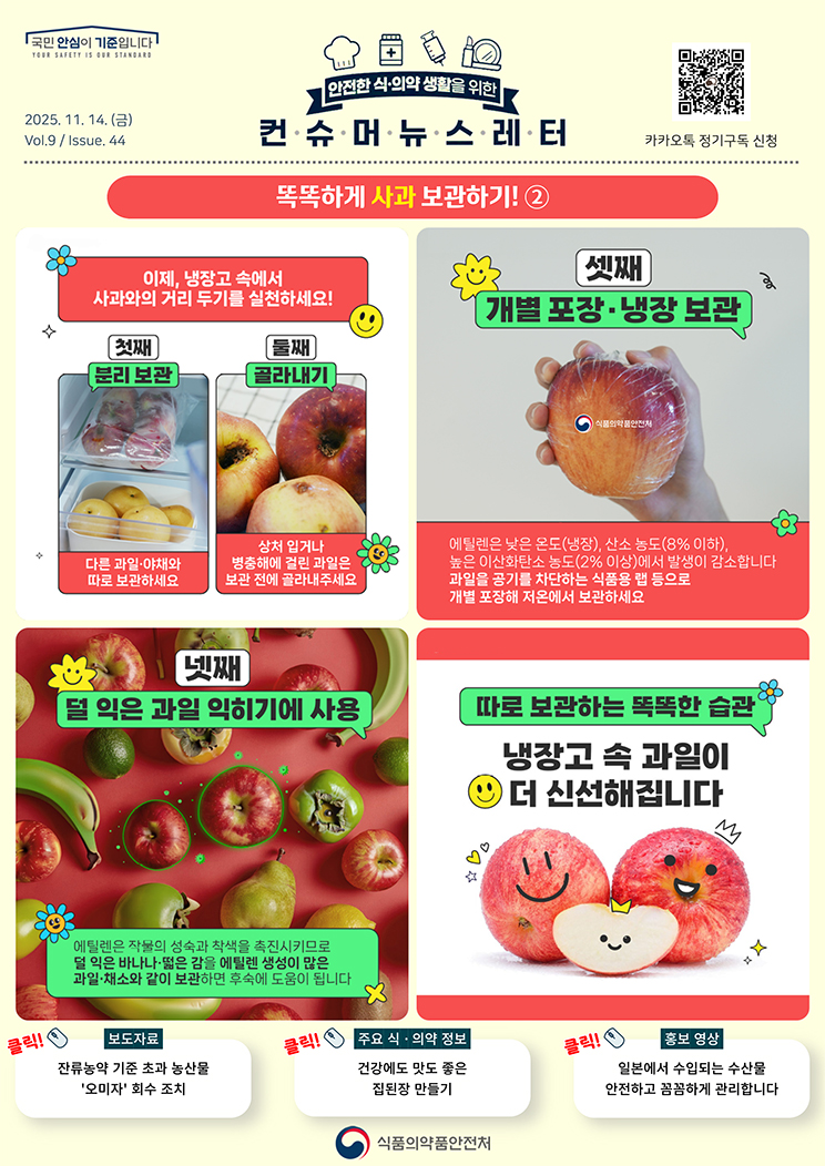 [컨슈머 뉴스레터] 똑똑하게 사과 보관하기_2